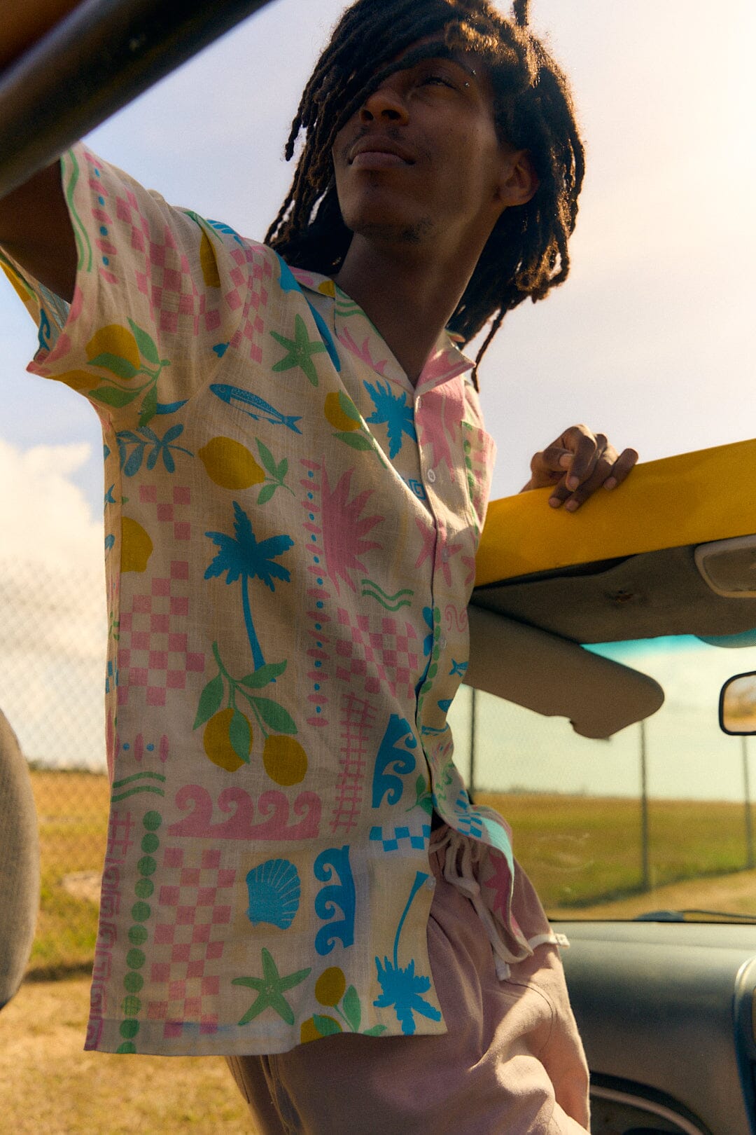 Saint Luke Paradise Patchwork Shirt