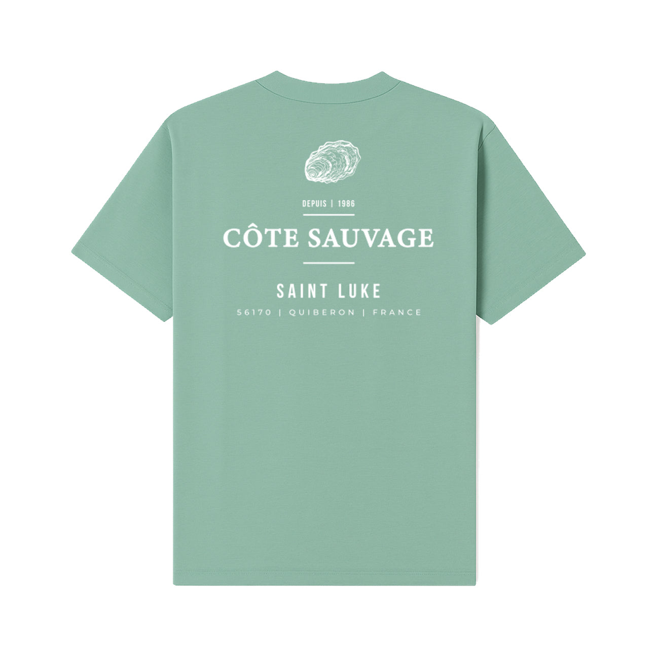 Saint Luke Côte Sauvage T-Shirt in Sage Green