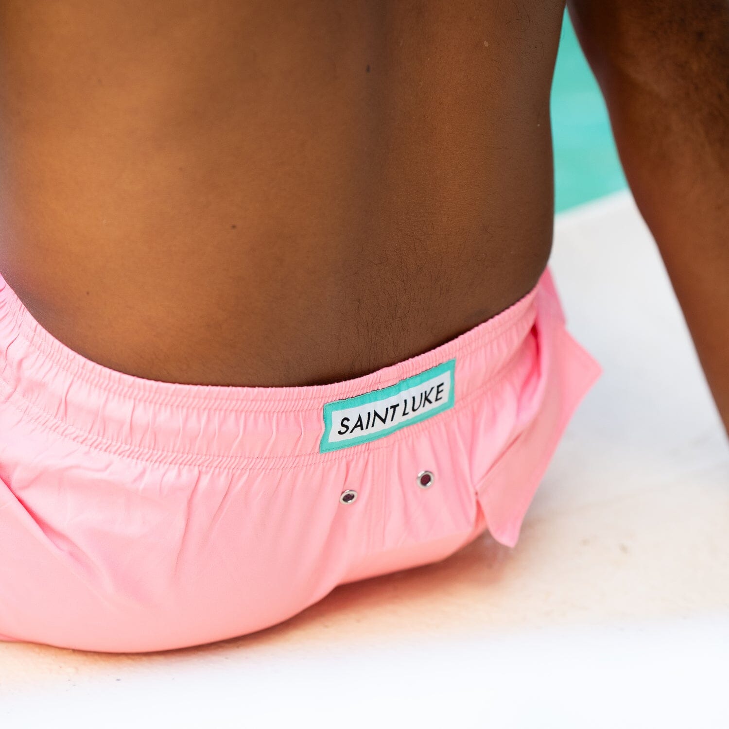 Saint Luke Flamingo Pink Swim Shorts