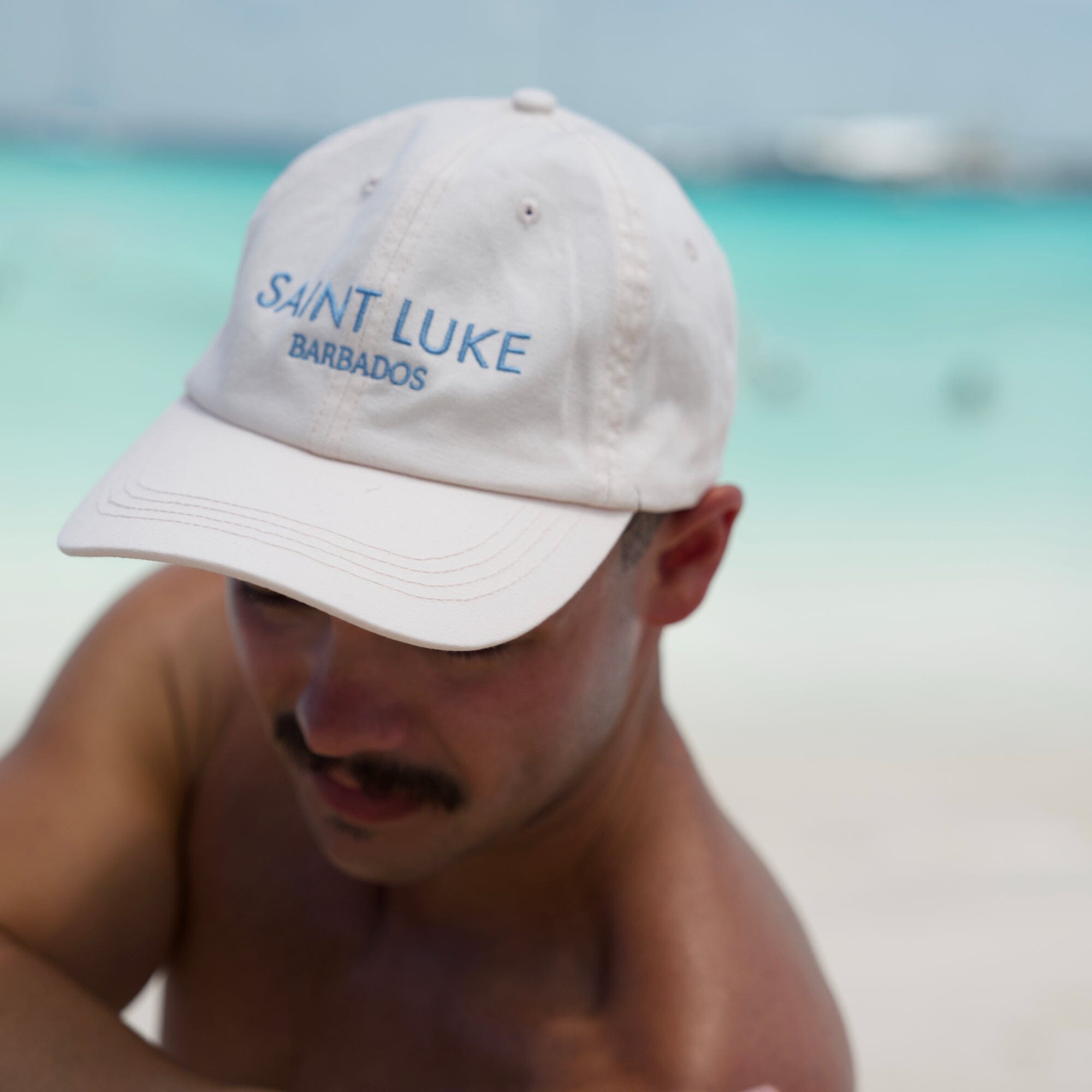 Saint Luke Barbados Ivory Dad Cap