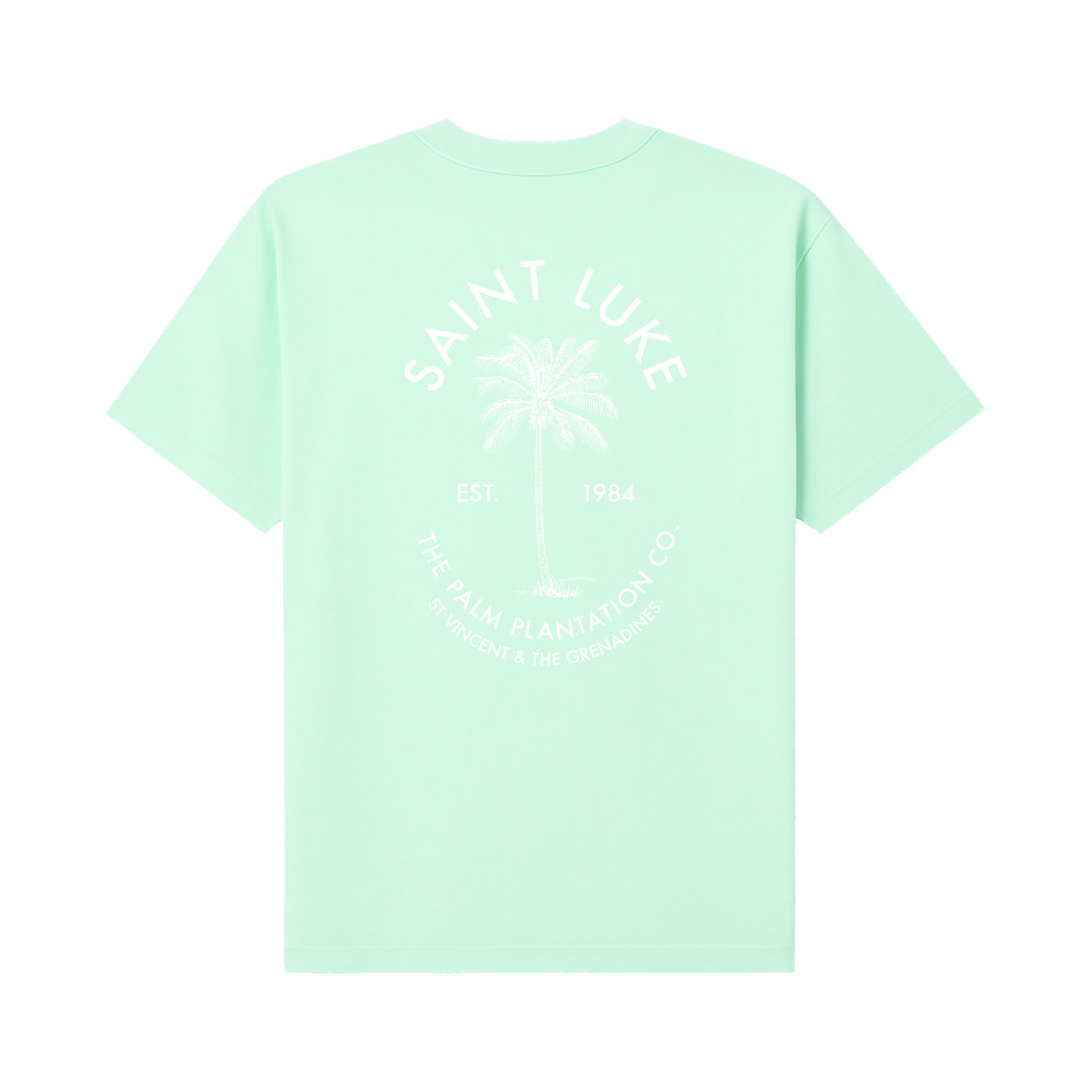 Saint Luke Palm Plantation Co. T-Shirt in Vintage Green