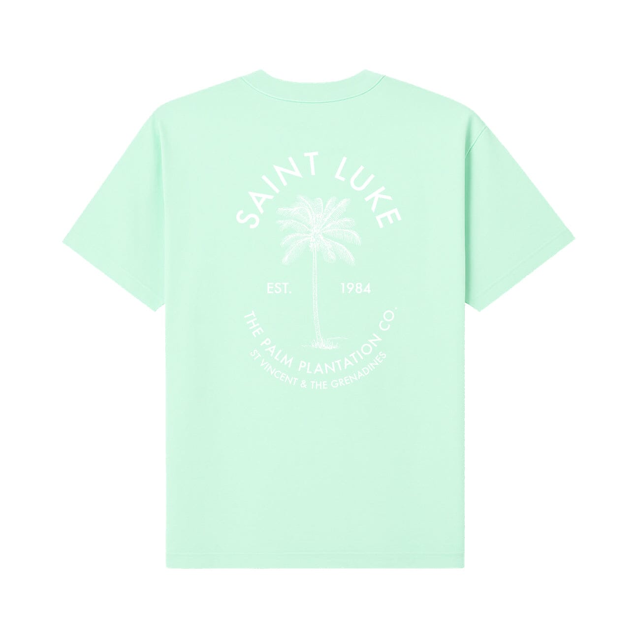Saint Luke Palm Plantation Co. T-Shirt in Vintage Green