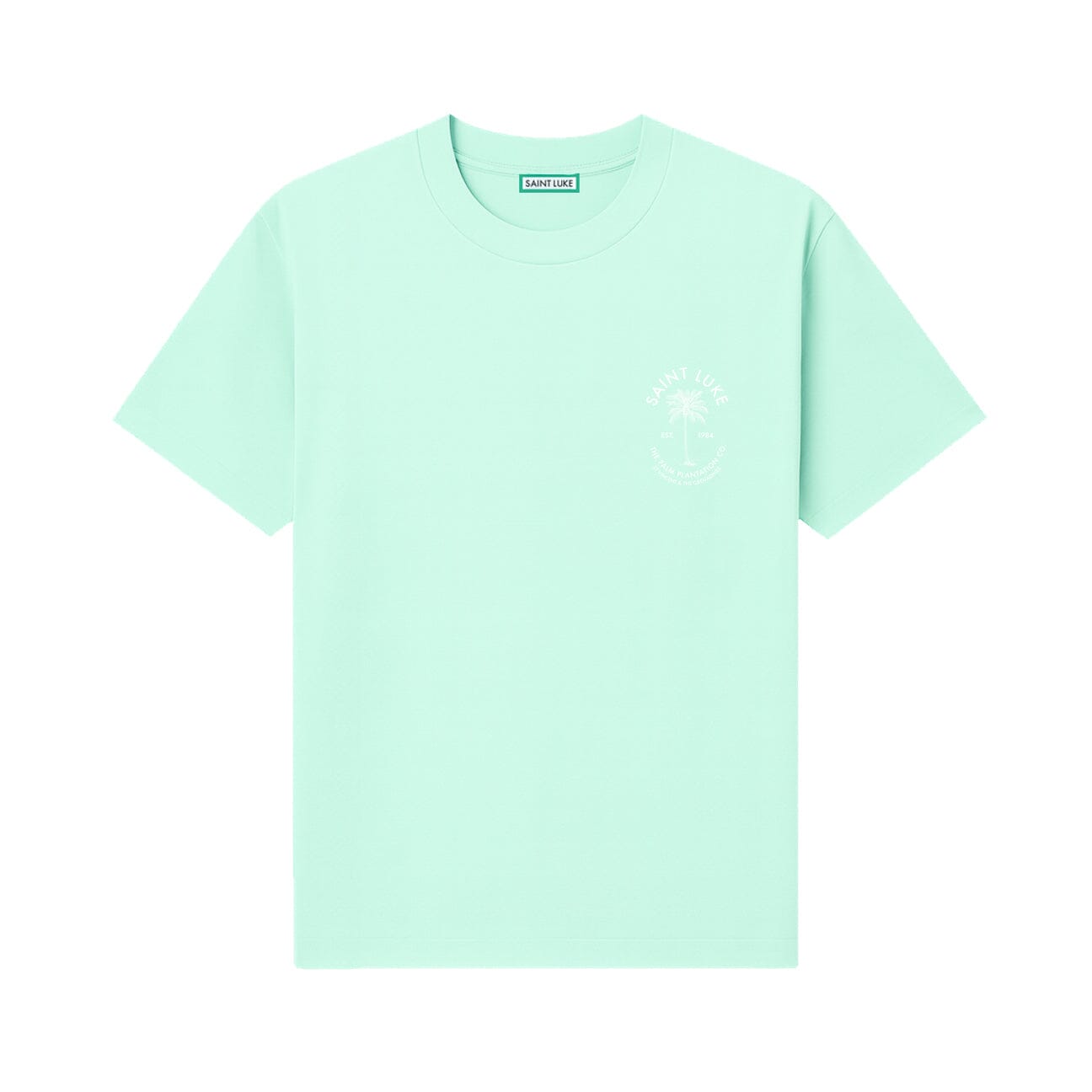 Saint Luke Palm Plantation Co. T-Shirt in Vintage Green