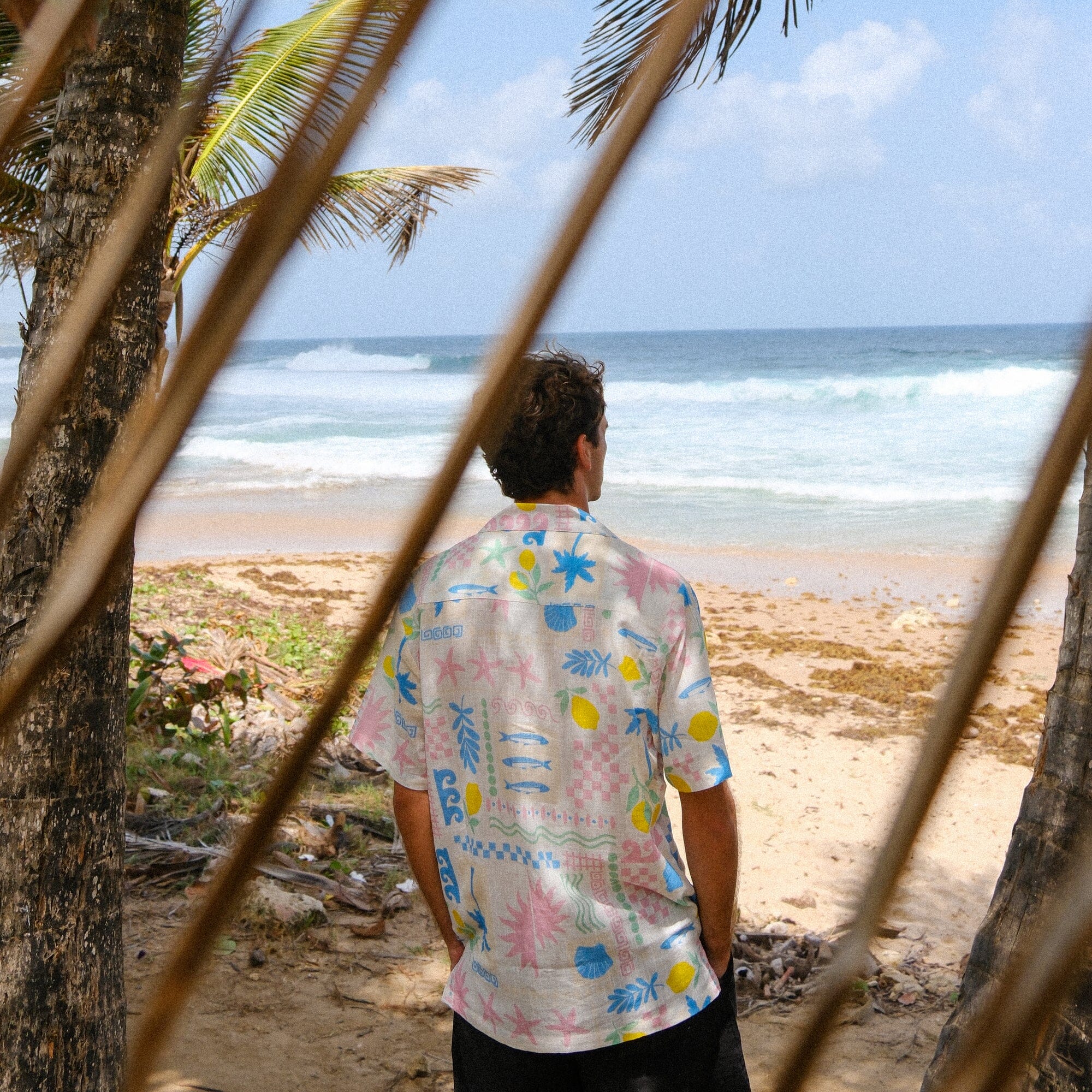 Saint Luke Paradise Patchwork Shirt