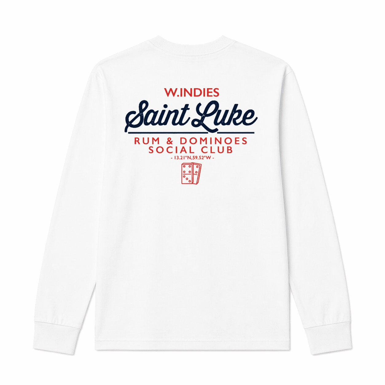 Long Sleeved Rum & Dominos T-Shirt