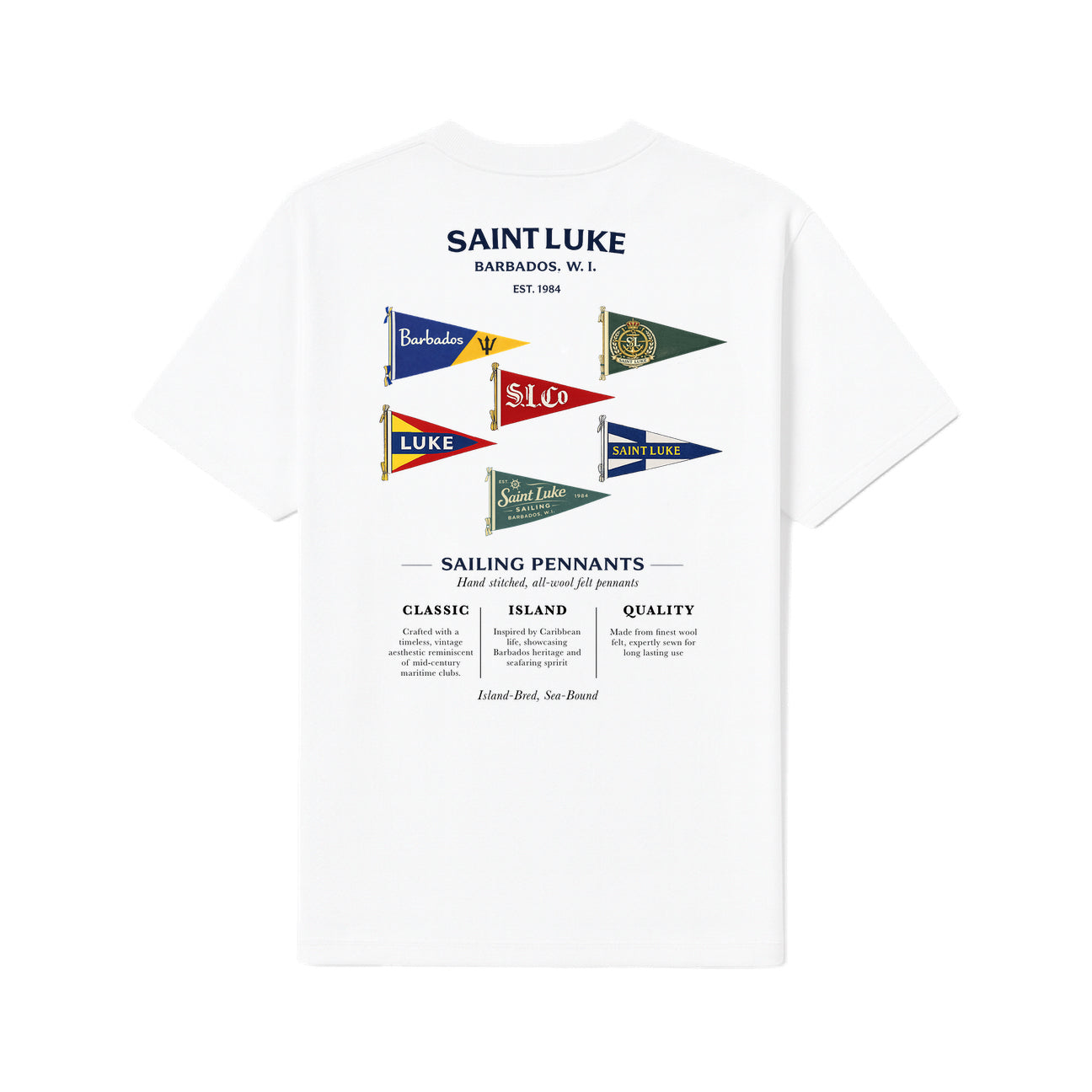 Saint Luke Pennant Flag T-Shirt