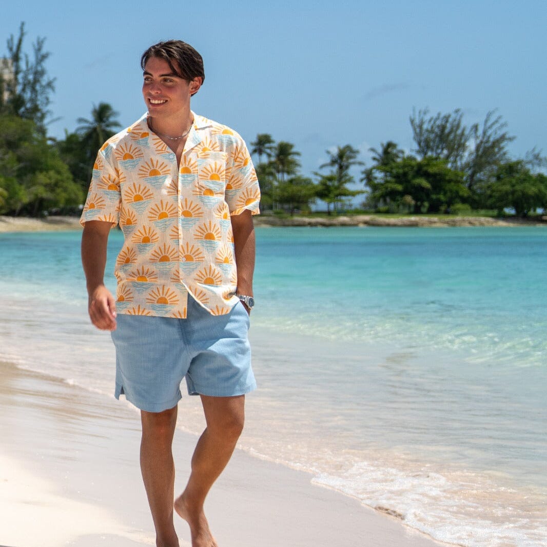 Sunset Confidential Cotton Shirt