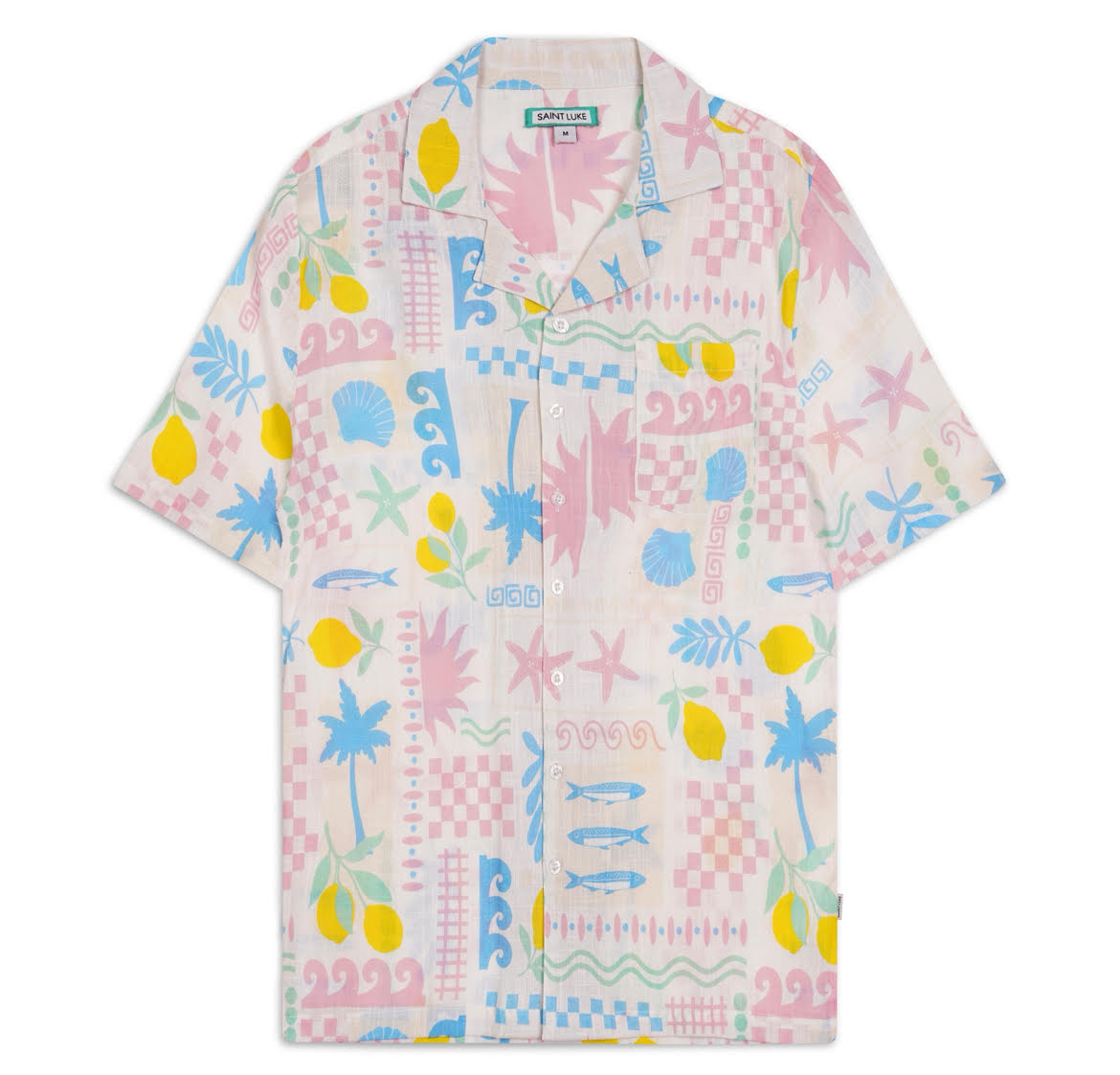 Saint Luke Paradise Patchwork Shirt