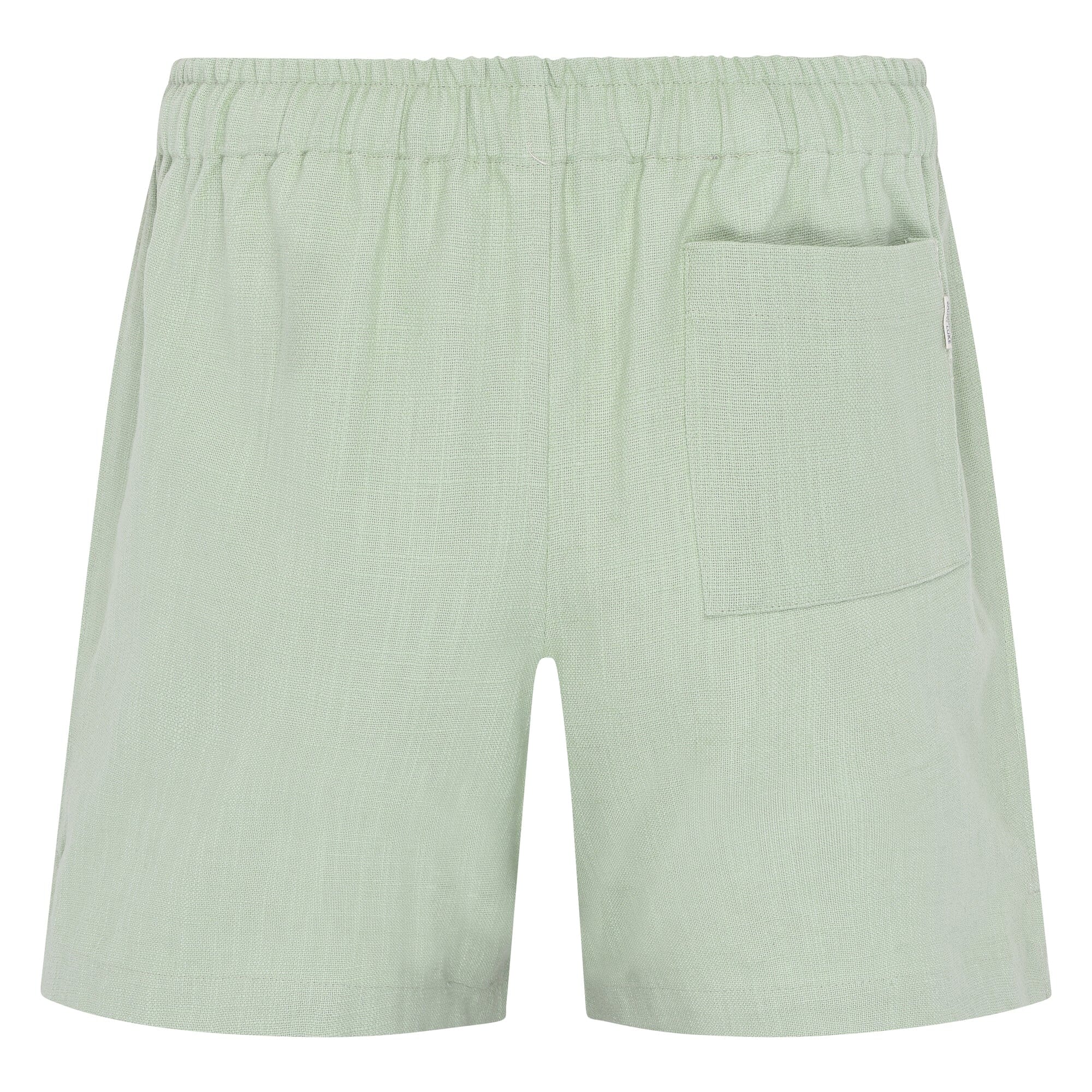 Veradero Drawstring Linen Shorts in Natural