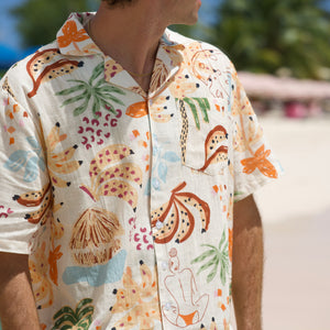 Saint Luke Aloha Affair Cotton Shirt