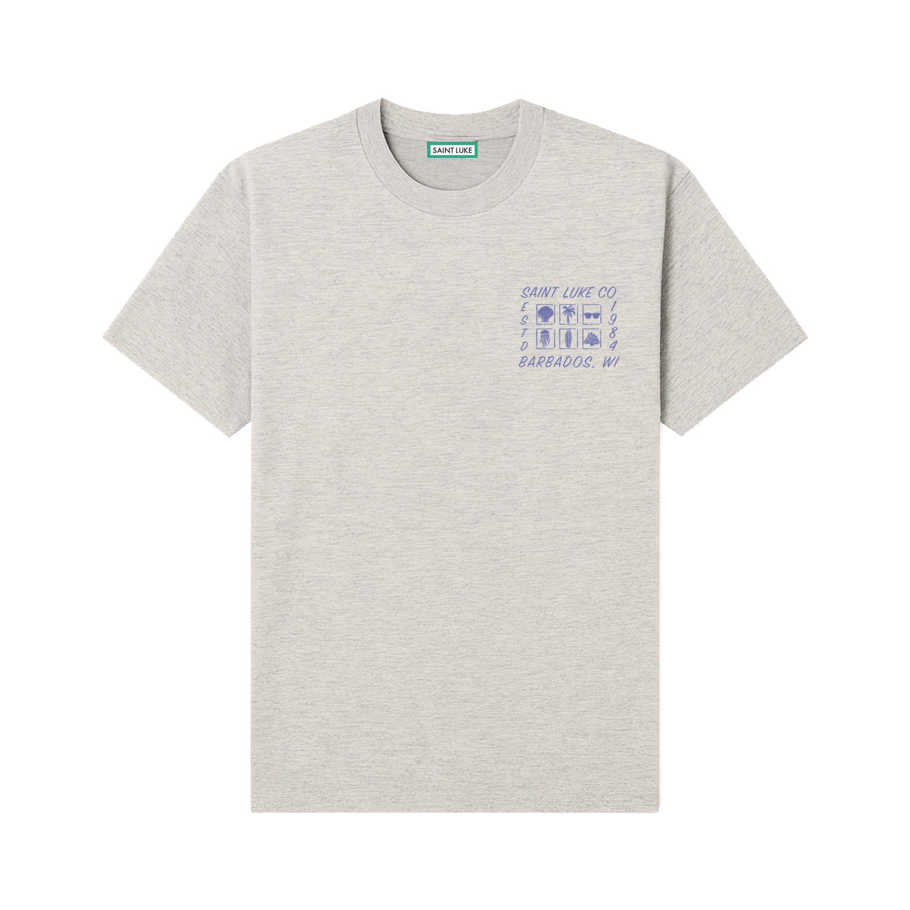 Saint Luke Barbados Icons T-Shirt