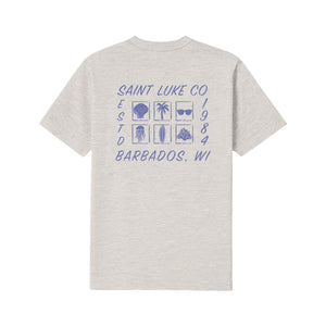 Saint Luke Barbados Icons T-Shirt