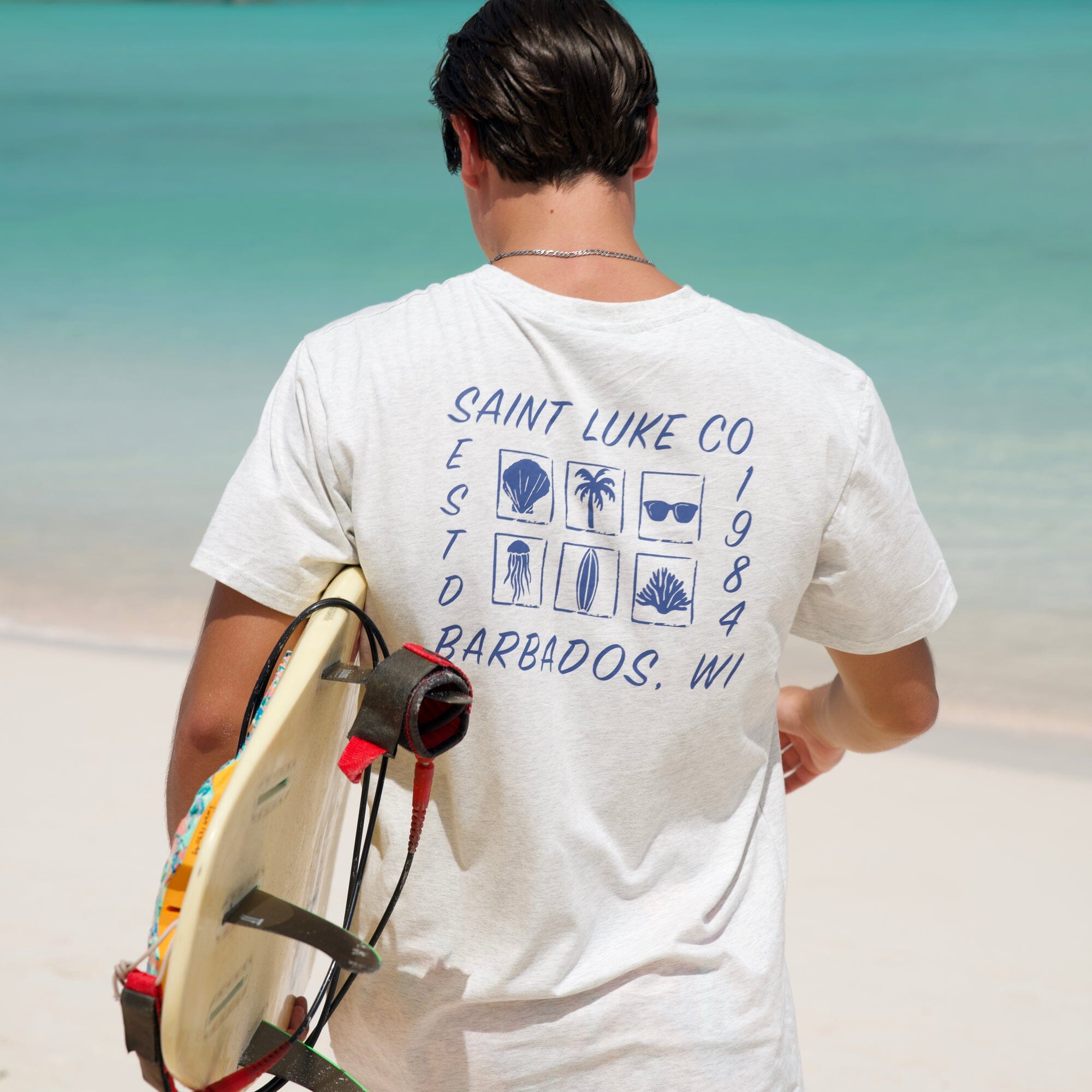 Saint Luke Barbados Icons T-Shirt