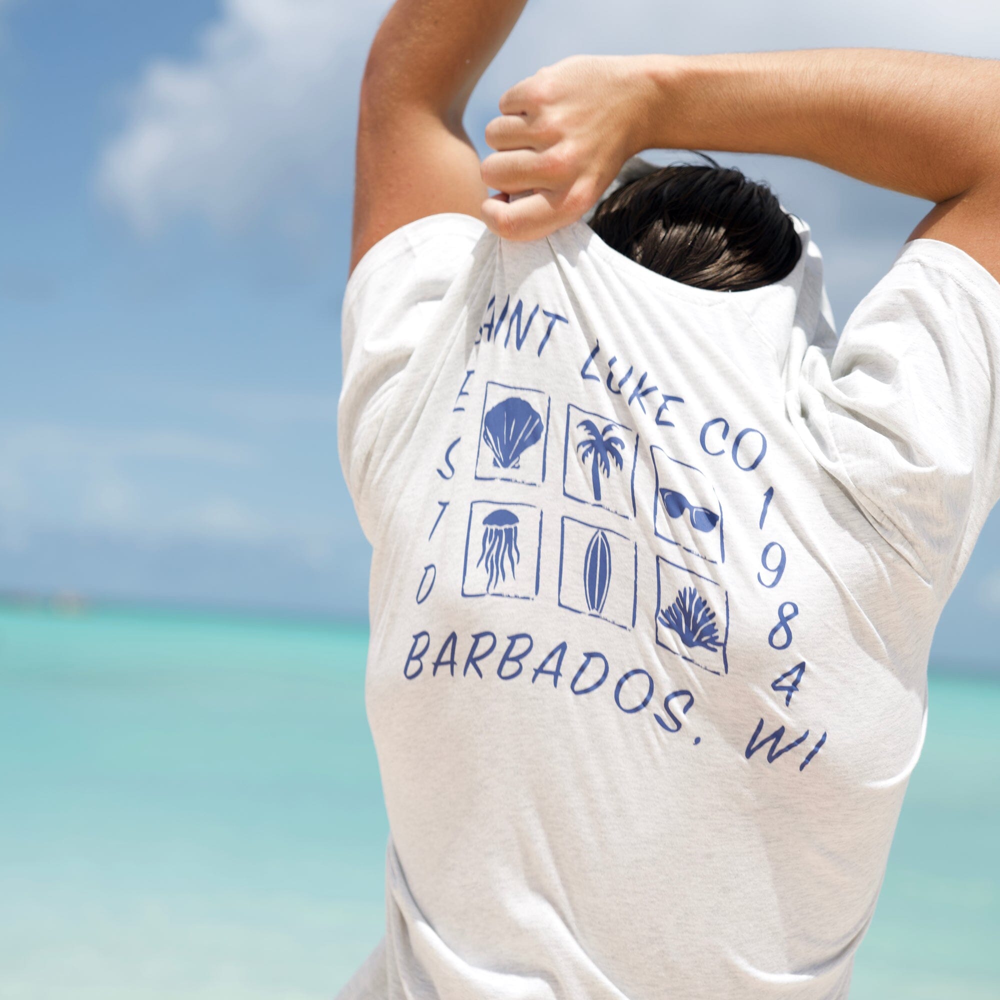 Saint Luke Barbados Icons T-Shirt