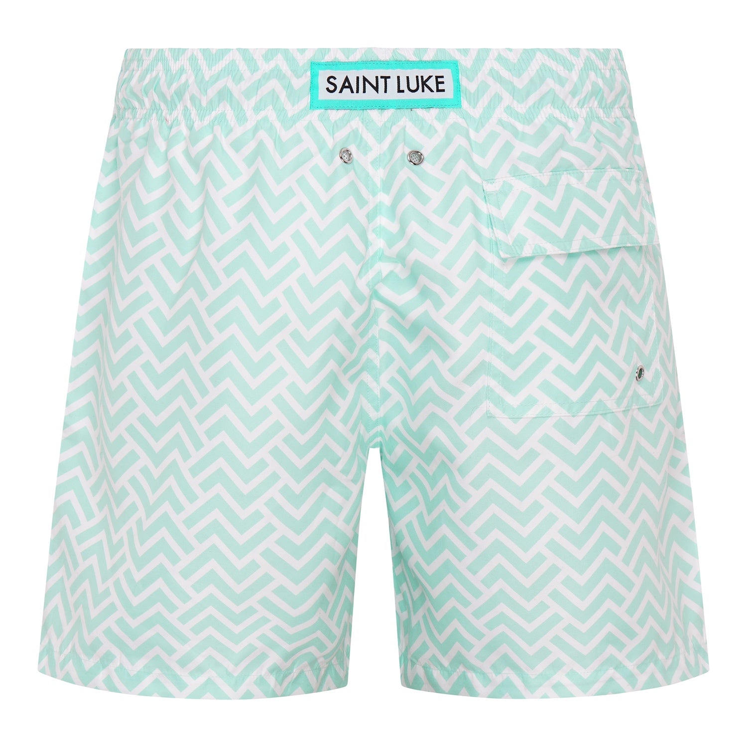 Saint Luke Blue Lagoon Swim Shorts