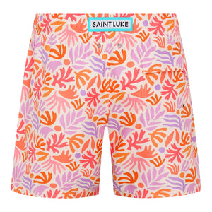 Saint Luke Caribbean Collage Swim Shorts