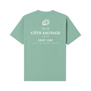Saint Luke Côte Sauvage T-Shirt in Sage Green