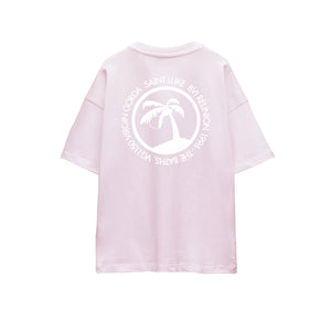 Saint Luke Kids BVI Reunion T-Shirt in Sun Bleached Pink