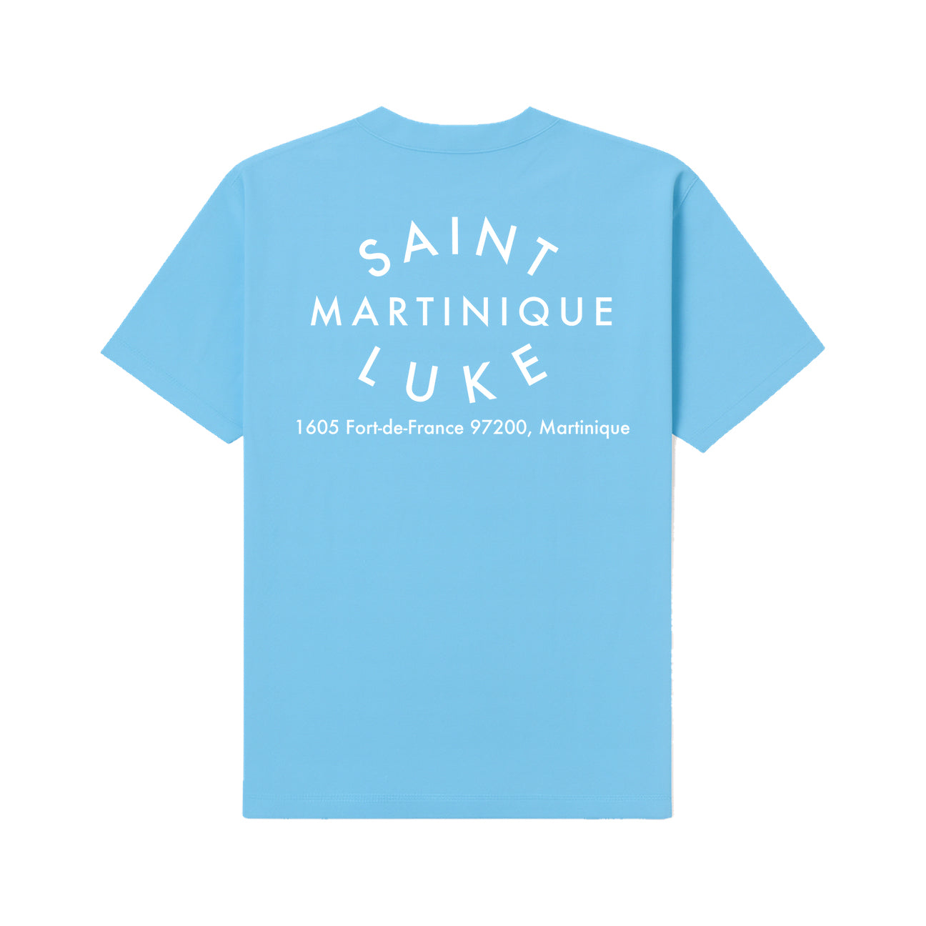 Saint Luke Martinique T-Shirt in Bleached Out Blue