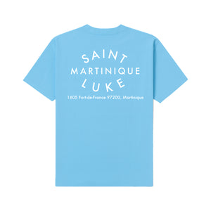 Saint Luke Martinique T-Shirt in Bleached Out Blue