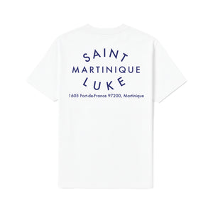 Saint Luke Martinique T-Shirt in White