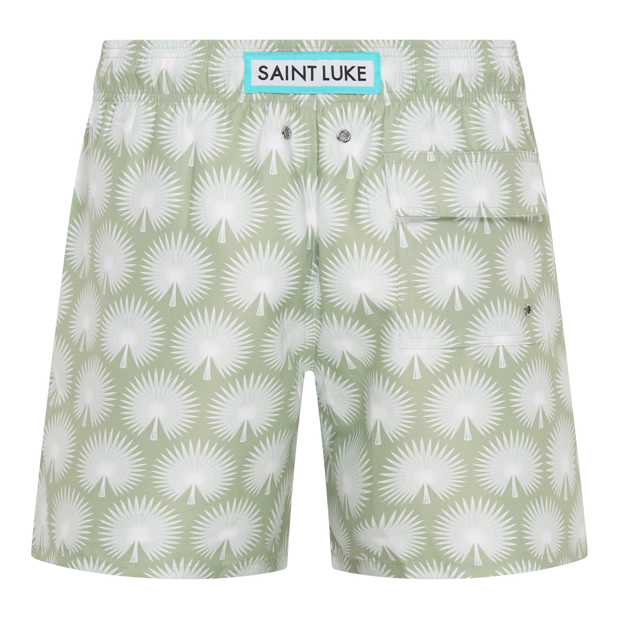 Saint Luke Nassau Palm Swim Shorts