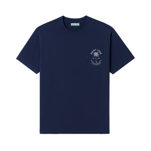 Saint Luke Palm Plantation Co. T-Shirt in Navy