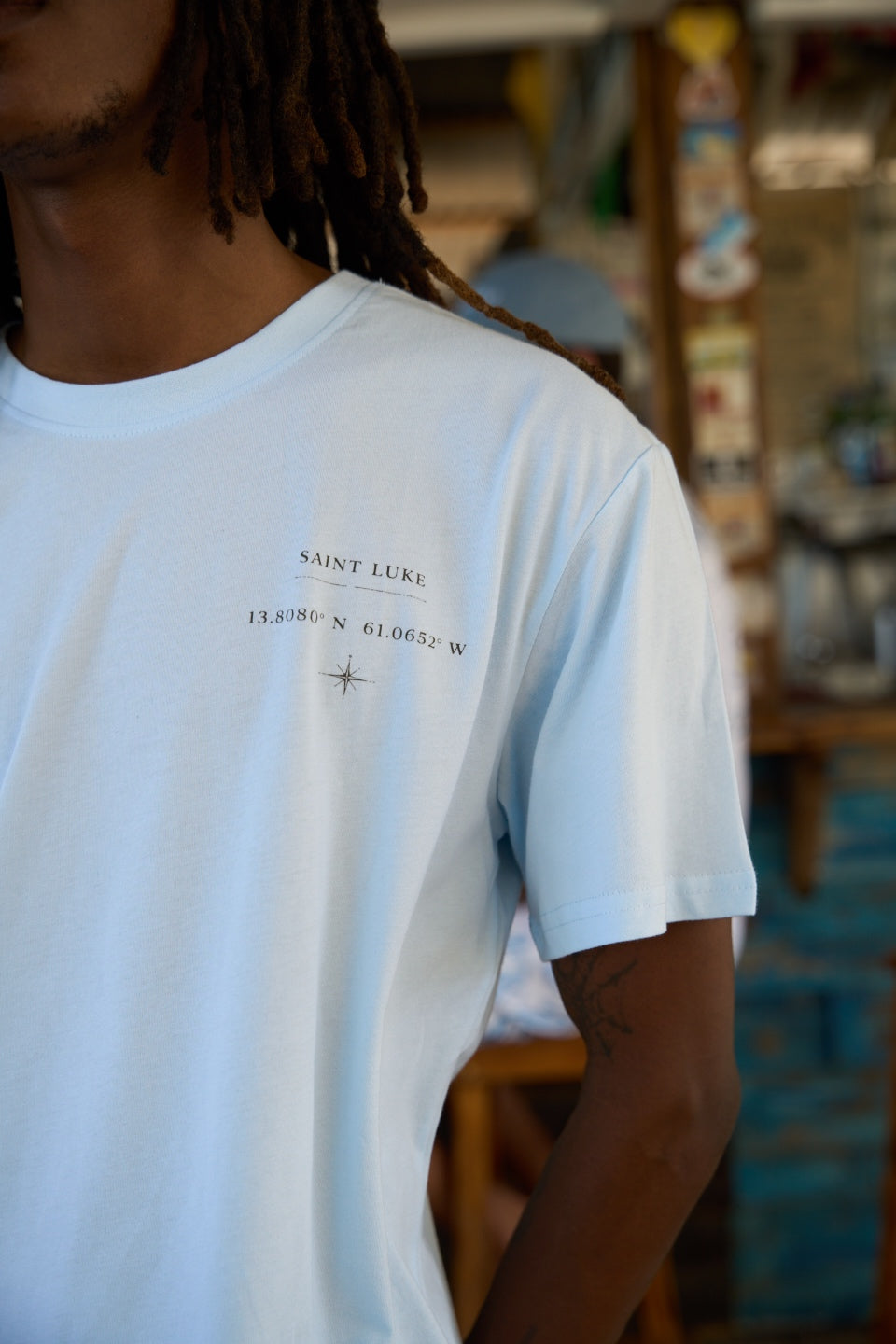 Saint Luke Pitons T-Shirt