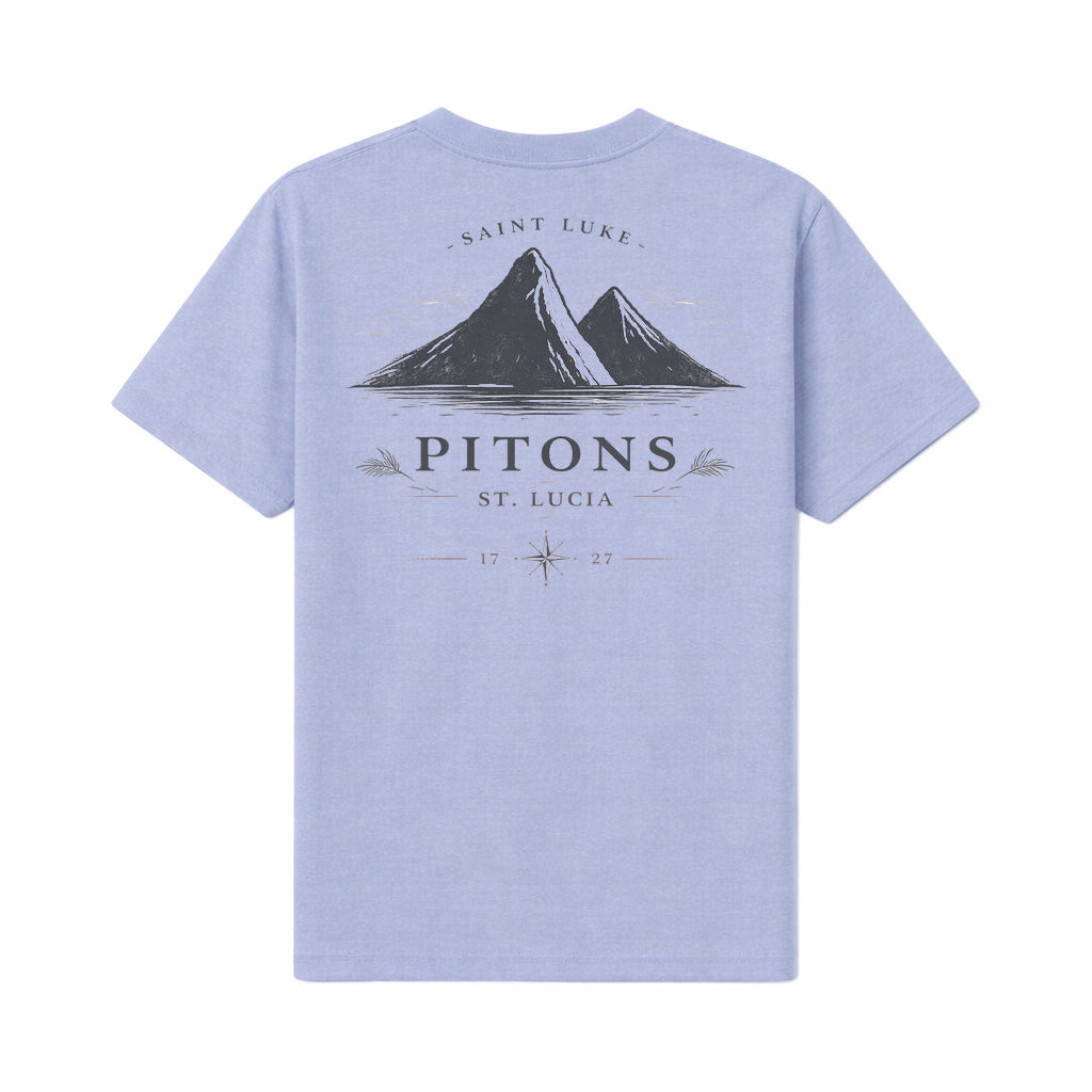 Saint Luke Pitons T-Shirt