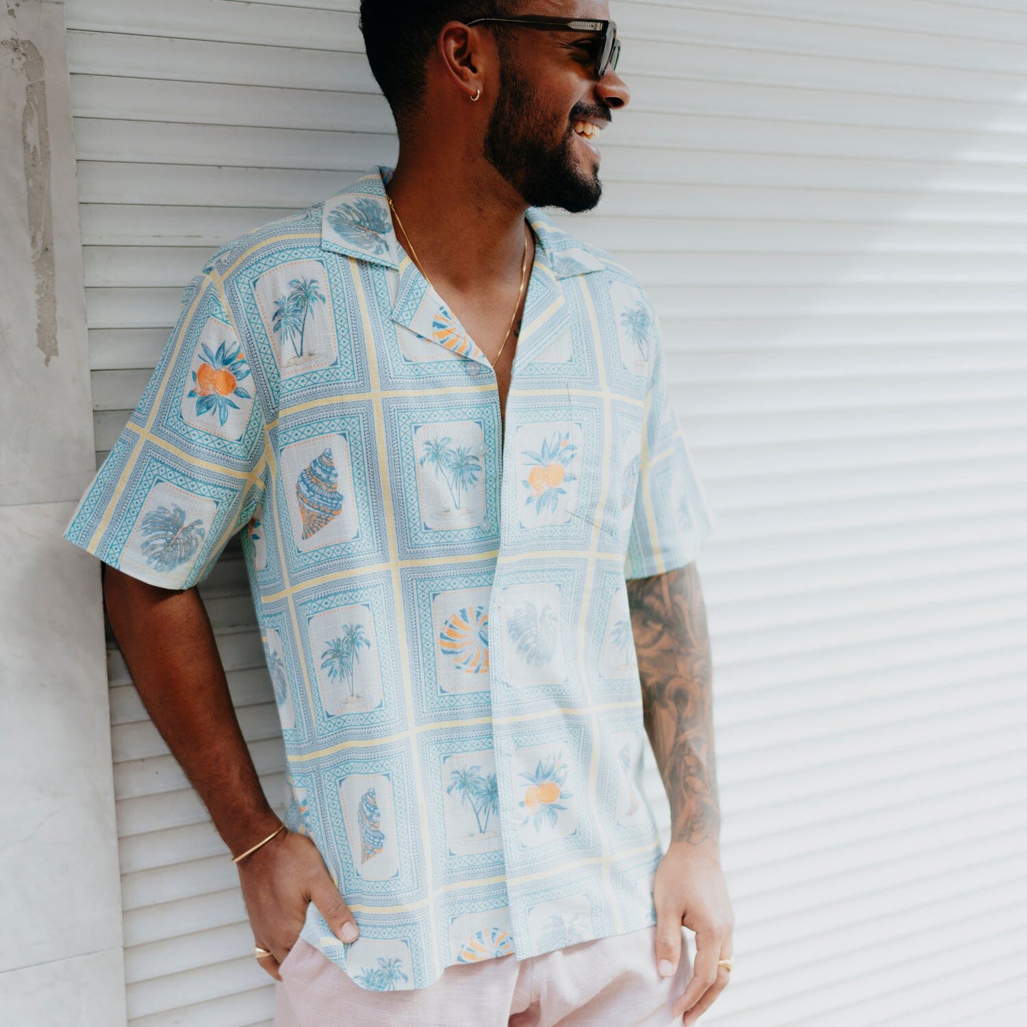 Deja Vu Cotton Shirt
