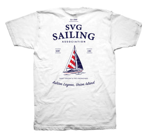 Saint Luke SVG Sailing T-Shirt