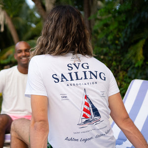 Saint Luke SVG Sailing T-Shirt