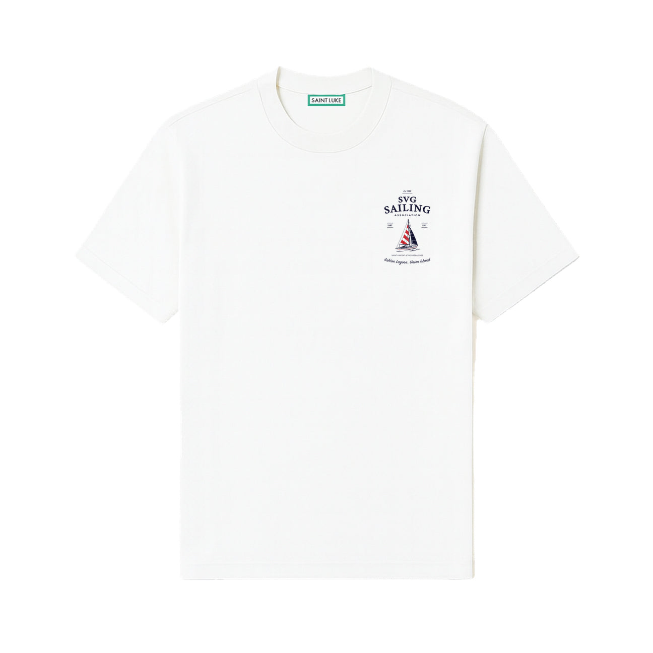 Saint Luke SVG Sailing T-Shirt