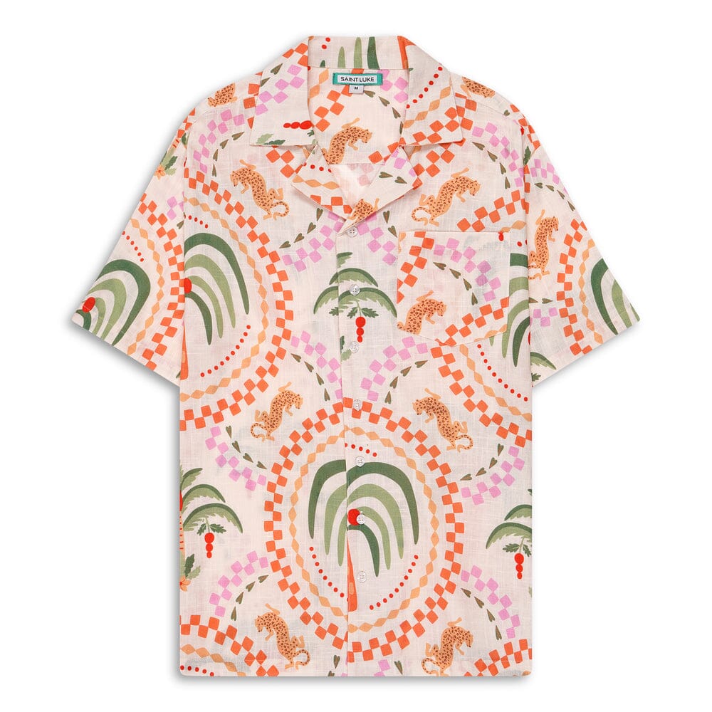 Saint Luke Tropical Madness Cotton Shirt