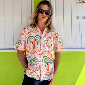 Saint Luke Tropical Madness Cotton Shirt