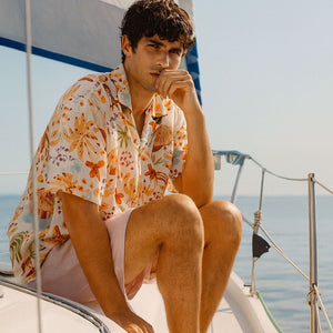 Saint Luke Aloha Affair Cotton Shirt