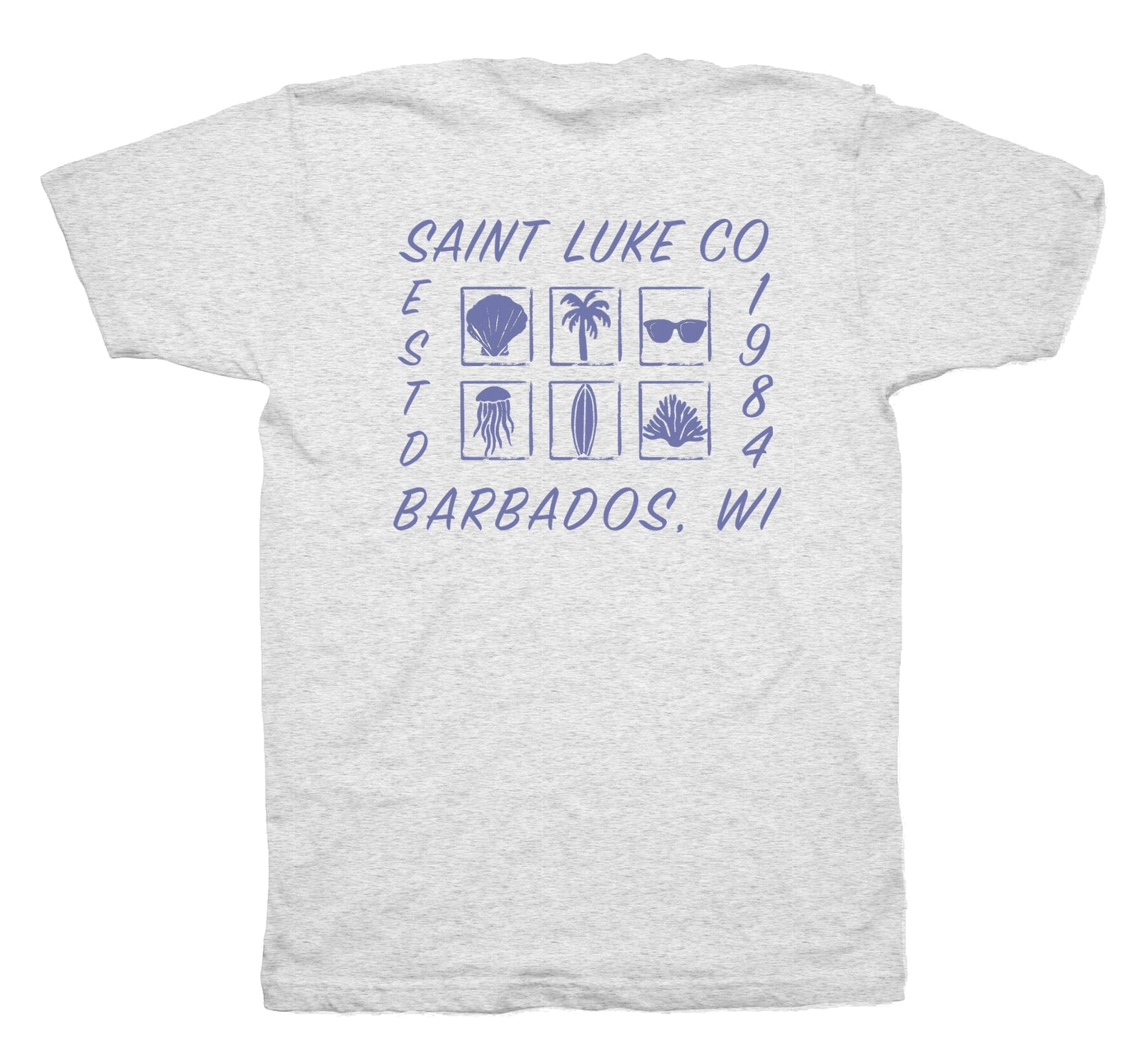 Saint Luke Barbados Icons T-Shirt