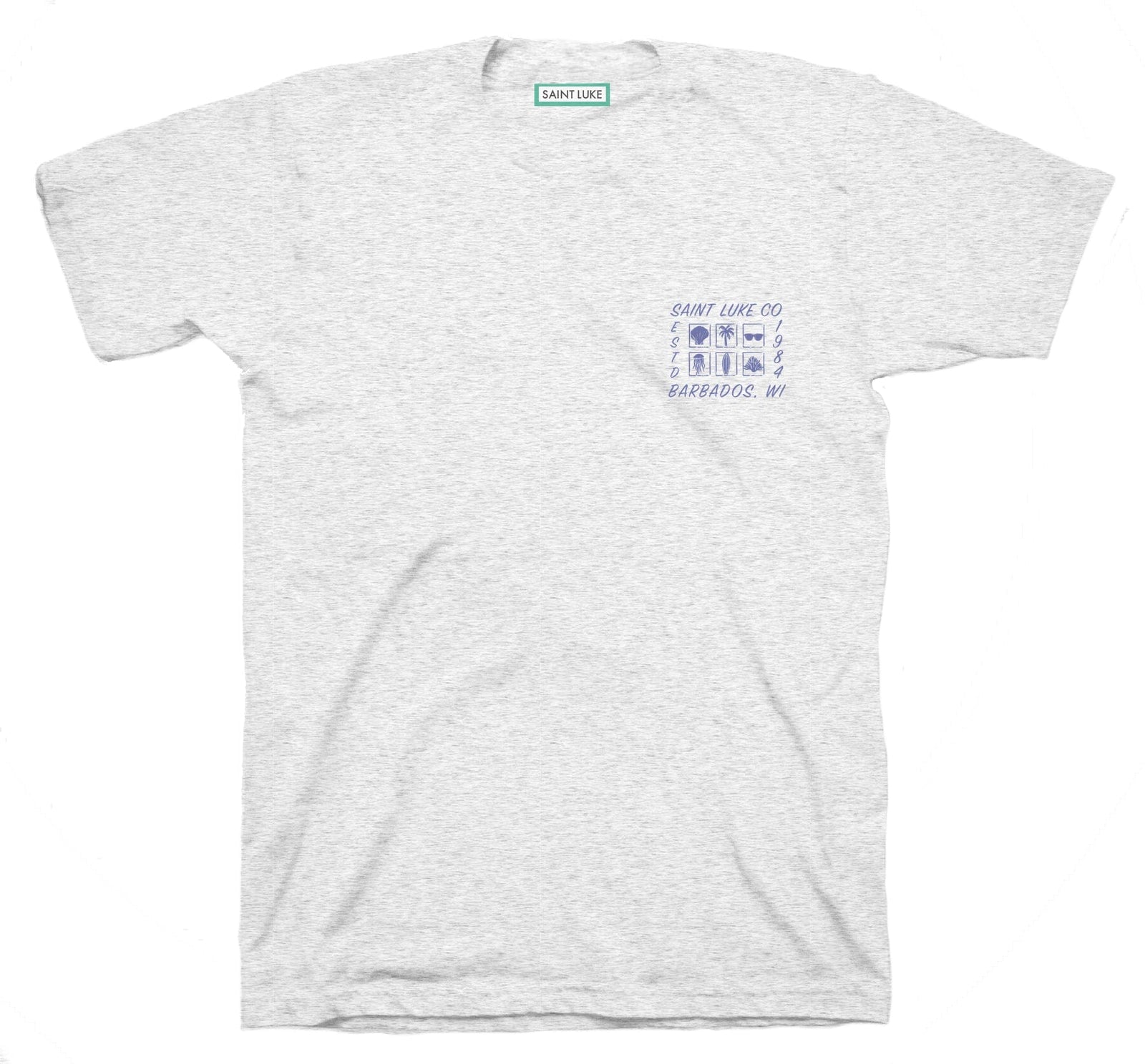 Saint Luke Barbados Icons T-Shirt