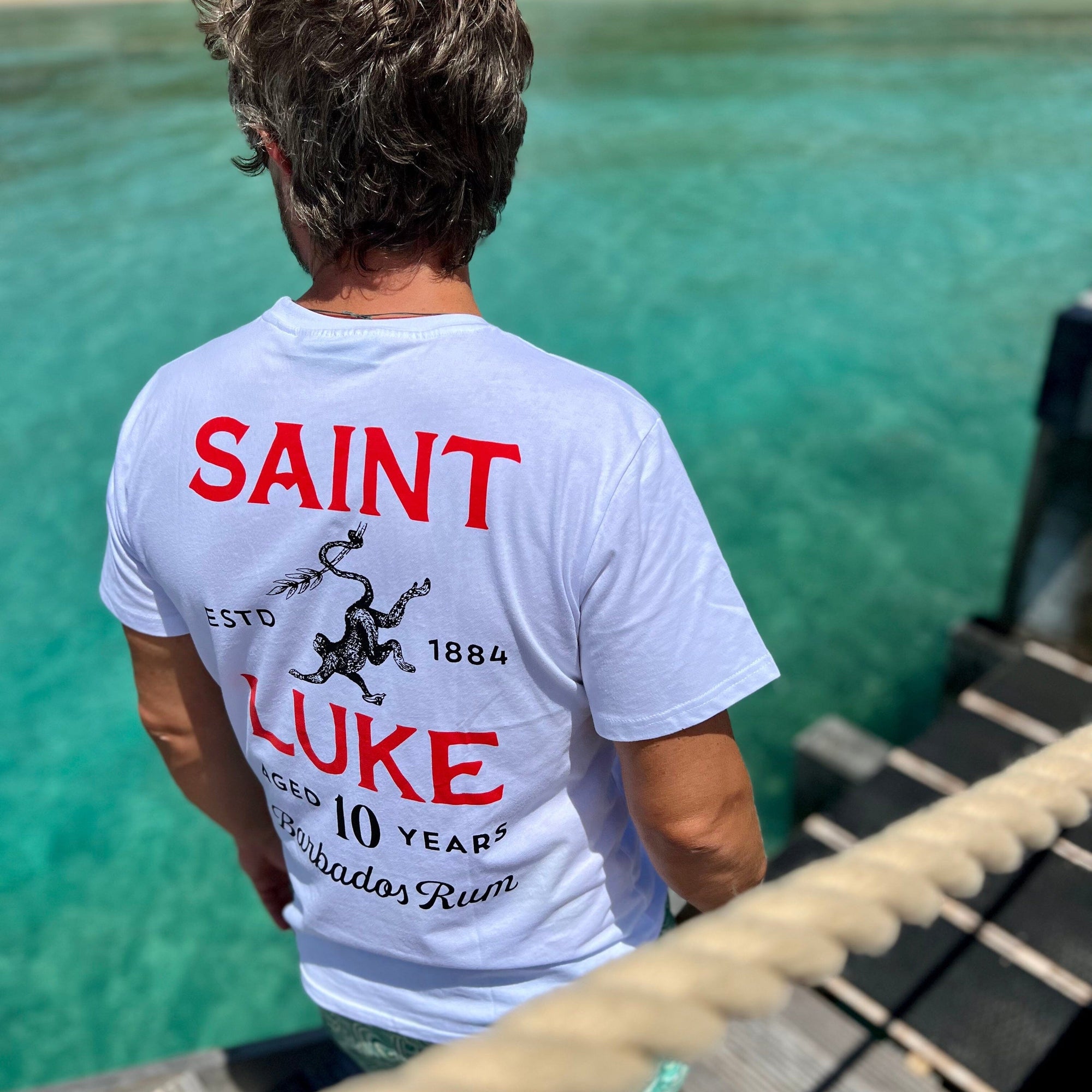 forpligtelse bro Sæt tøj væk Saint Luke Barbados Rum T-Shirt - SAINT LUKE