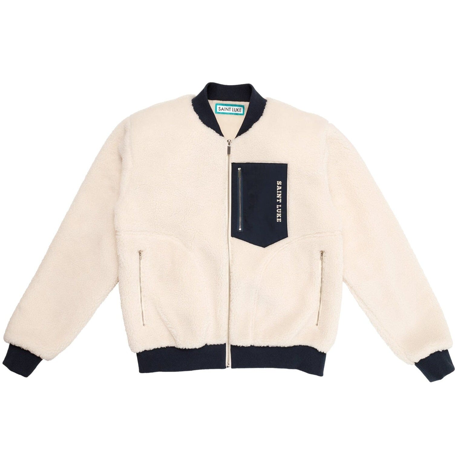 Saint Luke Fleece Bomber Jacket
