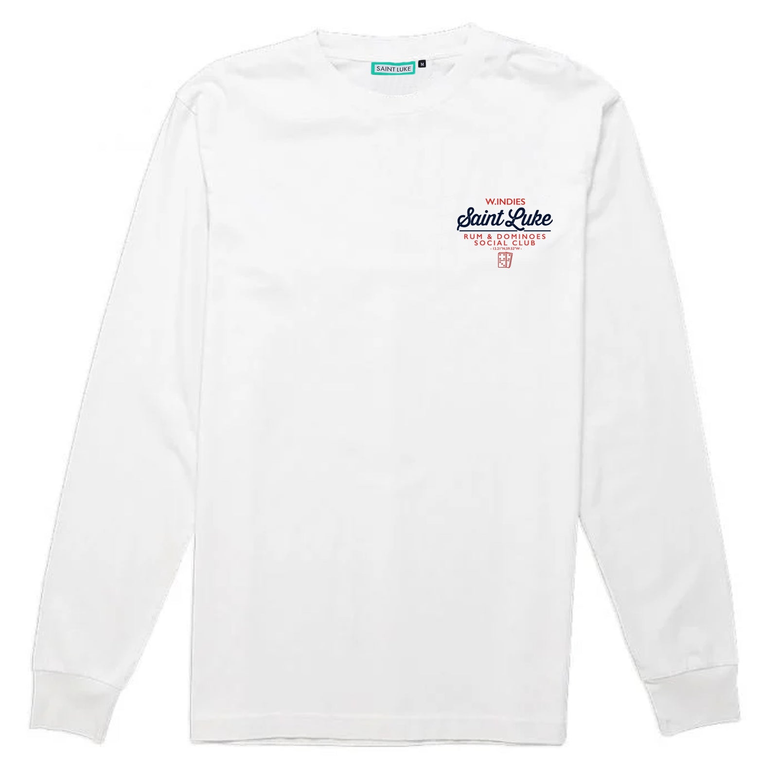 Saint Luke Long Sleeved Rum & Dominos T-Shirt