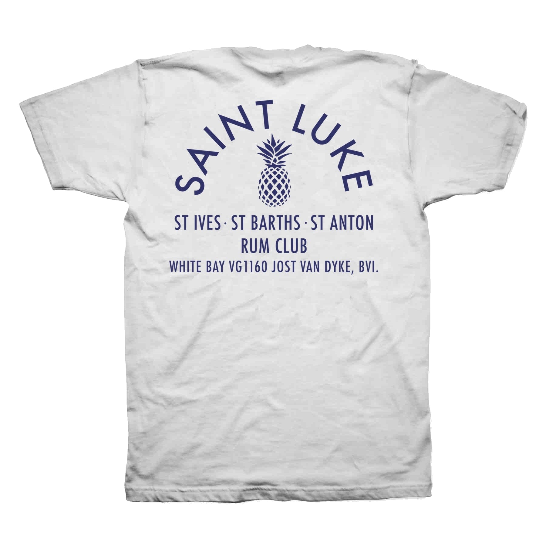 Saint Luke Rum Club T-Shirt in White