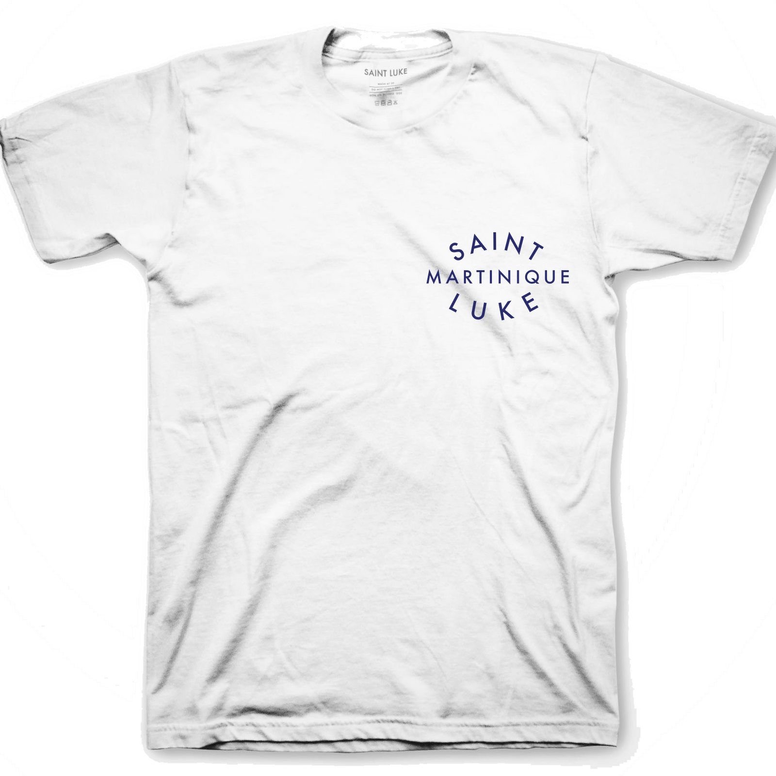 Saint Luke Martinique T-Shirt in White
