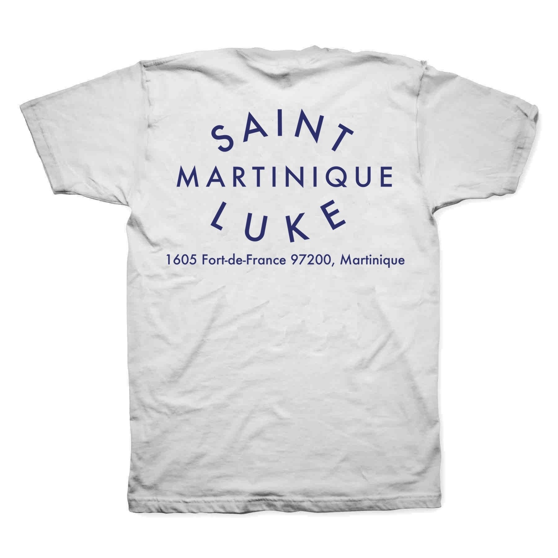 Saint Luke Martinique T-Shirt in White