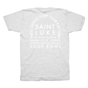 Saint Luke West Indies Pale Grey Marl T-shirt